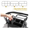 Bolsa Transparente Impermeable Para Cosméticos Color Negro Barbertop