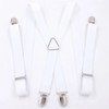 Heavy Duty Suspenders for Men – Adjustable 2-Inch Elastic X-Back