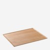 Kinto placemat wood tray 430x330mm 3 colors, teak / 킨토