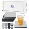 Coaster Diatomaceous Earth, Made in Japan, Silver Ion, Stylish, Water