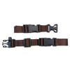 Amlrt HDHYK Backpack Chest Strap- Nylon - Adjustable Universal (Brown)