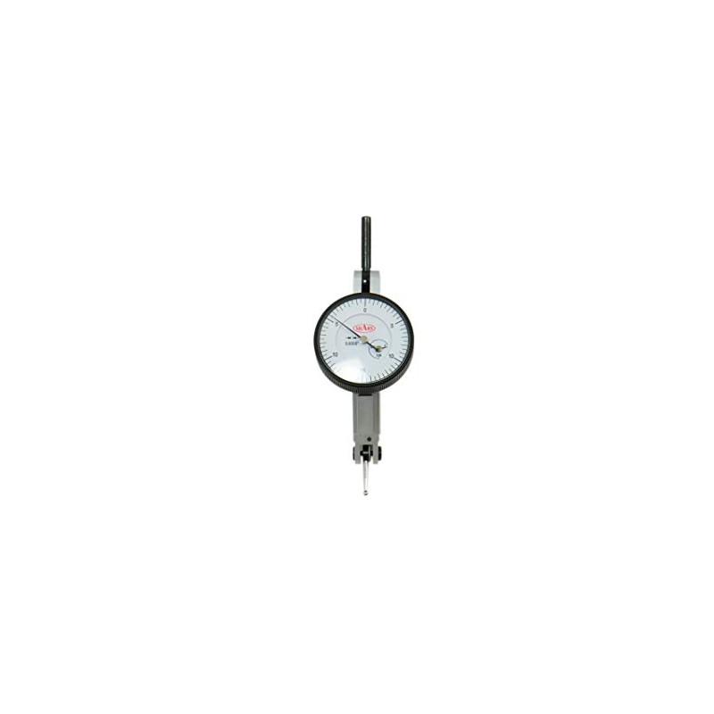 Shars .060" Swiss Type Horizontal Dial Test Indicator.0005 Graduation, 1.5"