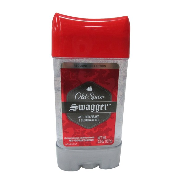 Old Spice Red Zone Collection Swagger Scent Men's Anti-Perspirant & Deodorant Gel 3.8 Oz