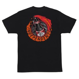 INDEPENDENT Truck Company Fire Starter S/S Heavyweight T-Shirt Black XL Mens