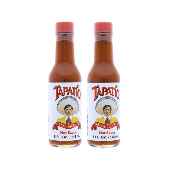 Tapatio Hot Sauce - Original 5 oz Glass Bottles - Salsa Picante (2)