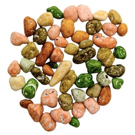 Chocorocks Riverstones Nuggets- Candy Coated Chocolate Shaped River Stones - 8 OZ