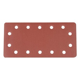 Silverline 595752 Hook and Loop 1/2 Sheets Punched 10pk 240 Grit