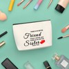Friendship Gift for Friend Sister Makeup Bag Sister Birthday Gift
