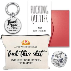 YSUY Retirement Gift for Woman, Retirement Gifts for Woman Coworker, Gifts Baskets for Women, Nurse Gifts, Retire Gifts Idea, Happy Retire Gifts for Women, Funny Retire Decorations (C) ﻿