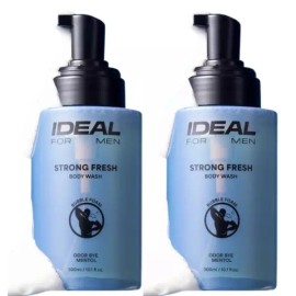 Idéal For Men 아이디얼포맨 남성 스트롱 프레시 바디워시 300ml 2개 Ideal For Man Strong Fresh Body Wash 300ml 2pcs