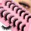 7 Pairs Fairy Eyelashes (7P-ZD-97)