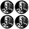 SkinoEu Set of 4 x 60 mm Sticker for Hub