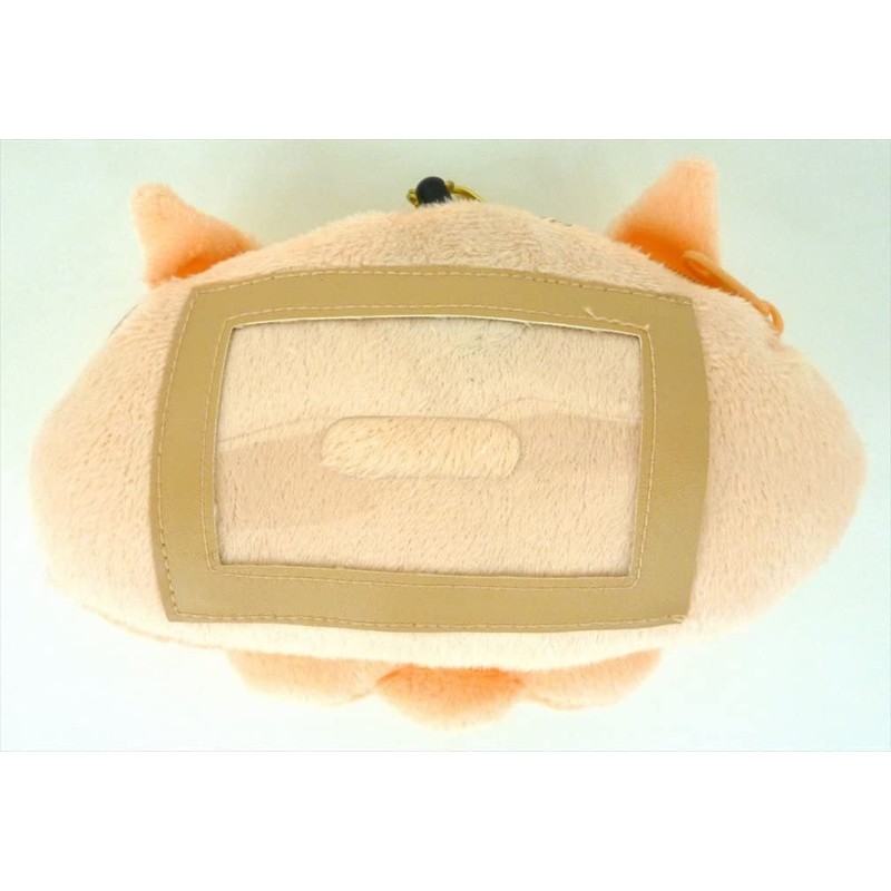 T's Factory Crayon Shin-chan Plush Pass Case Buriburi Zaemon++
