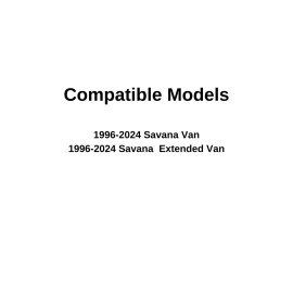 NAGD Fits 96-24 GMC Savana Passenger Side Rear Hinged Door Window Glass movable