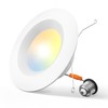 Amico 1 Pack 5/6 inch 5CCT LED Recessed Lighting, Dimmable,