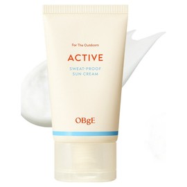 Objet Active Sweat Proof Sun Cream SPF50+ PA++++, 1 unit, 50ml / 오브제 액티브 스웨트프루프 선크림 SPF50+ PA++++, 1개, 50ml