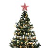 IMIKEYA Christmas Decor Star Tree Topper: Glittered Tree Topper Metal