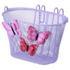 Basil Jasmin Butterfly Basket, Children's Bicycle Basket, purple