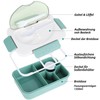 RUHMEX Children's Lunch Box with Compartments, 1350 ml, Lunch Box