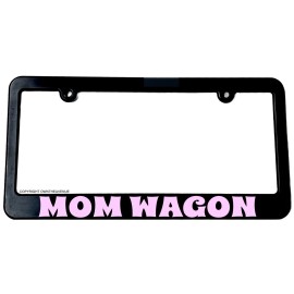 OwnTheAvenue Mom Wagon Funny Joke License Plate Frame - Model V936