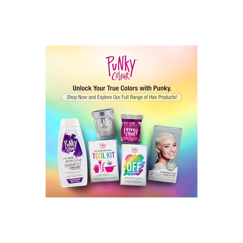 Punky Colour 3-in-1 Color Depositing Hair Cleanser & Conditioner, 8.5