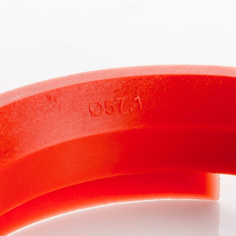 LST 4x Zentrier Ringe Rot für Alufelgen Radnabe Ø 57,1