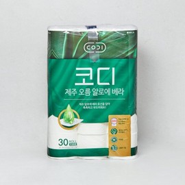 Codi 코디 제주 오름 알로에 베라 30mx30롤 Codi Jeju Oreum Aloe Vera 30m x 30 Roll