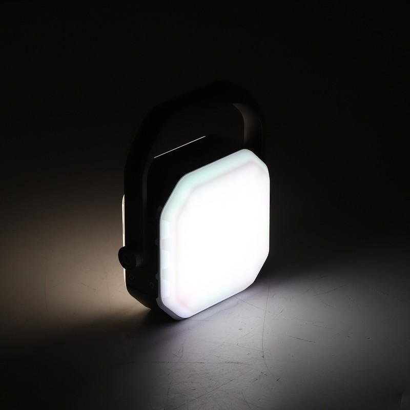 Retro Rechargeable LED Camping Lantern Octagonal Outdoor Camping Lamp Hanging