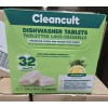 Cleancult DISHWASH Detergent Tablet. Cleancult Brand. Lemongrass SCENT. FULL CASE!!