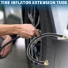 A ABSOPRO Tire Inflator Extension Tube Durable 17.72inch M8x0.8 8mm