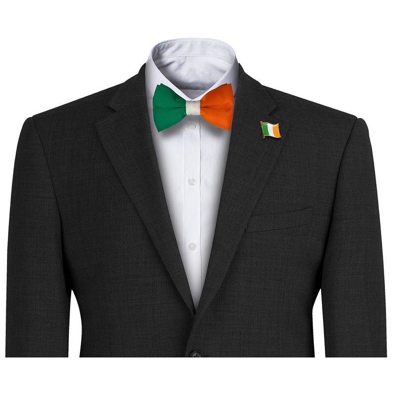 Men's Ireland Irish Flag Colours Ready-Tied Bow Tie