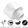 Lakesstory 3/4" x 1" PVC Pipe Adapter - Sch 40,