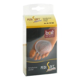 bort 107 680 PediSoft Gel Forefoot Protector Universal Size 1 Pair Universal Transparent