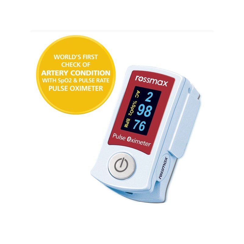 Rossmax Fingertip Pulse Oximeter with ACT Bluetooth - SB210