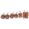 Leather Polisher, 7 Pieces Rosewood Leather Polisher Kit, Leather Work