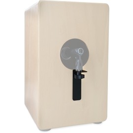 Pronomic MCA-120 Microphone Mount for Cajon (Attaches Directly to the Body, Continuous Adjustment, 3/8 Inch Thread, Includes 3 Velcro Strips) Black