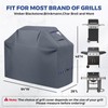 Kiafmol Grill Cover for Outdoor Grill 600D Heavy Duty 64Inch