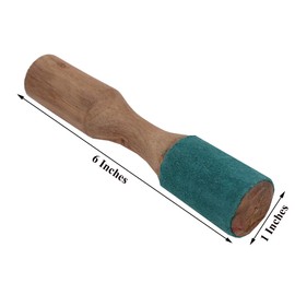 Tibetan Hard Wood Easy Play Singing Bowl Suede Wrapped Striker Mallet