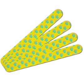 Cactus Fun Double-Sided Nail File Emery Board Set 4 Pack