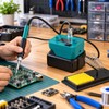 Cordless Soldering Iron Station for Electronics Repair – Digital Temperature