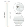 sourcing map Drawer Slides, 6Pcs 235mm - Plastic Drawer Rails,