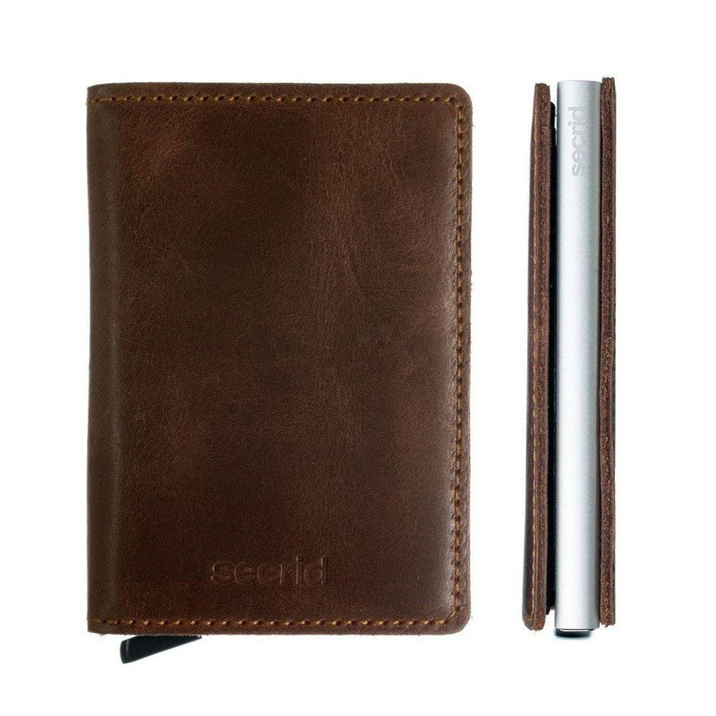Secrid – Vintage Slim Wallet 10.2 cm, Brown (Brown) -