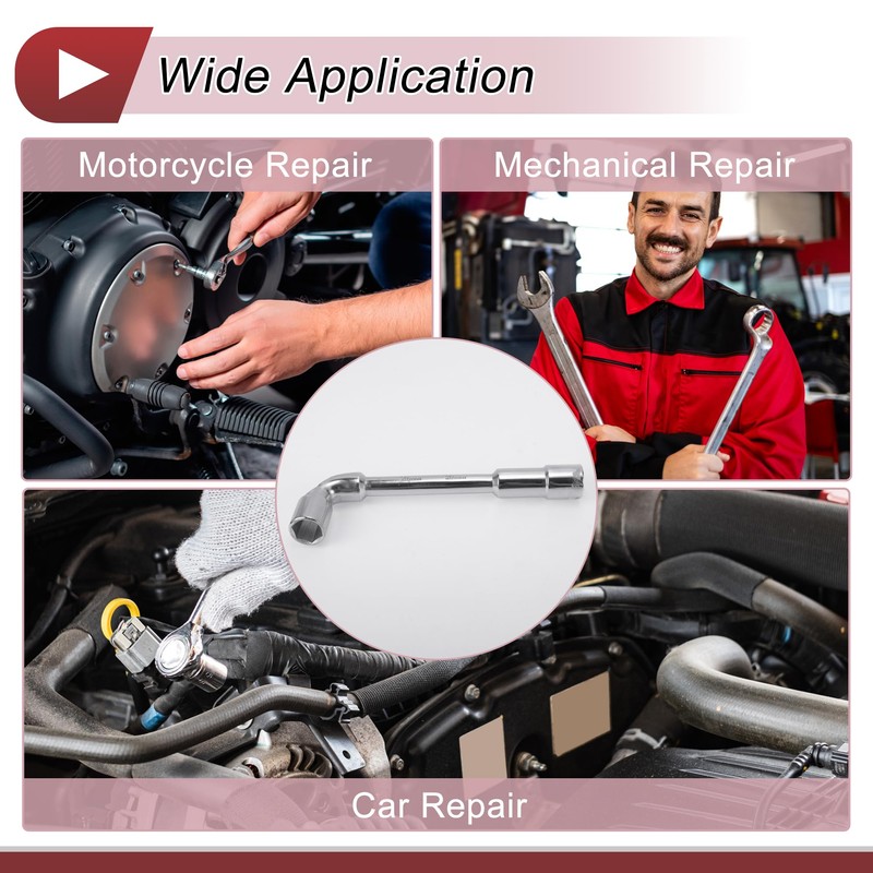 HEROFFIX 1 Pcs Socket Wrench Spanner Socket Remover 22x6cm Alloy