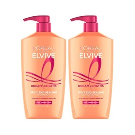 L'Oreal Paris Elvive Dream Lengths Shampoo and Conditioner Kit for Long, Damaged Hair (Set of 2)