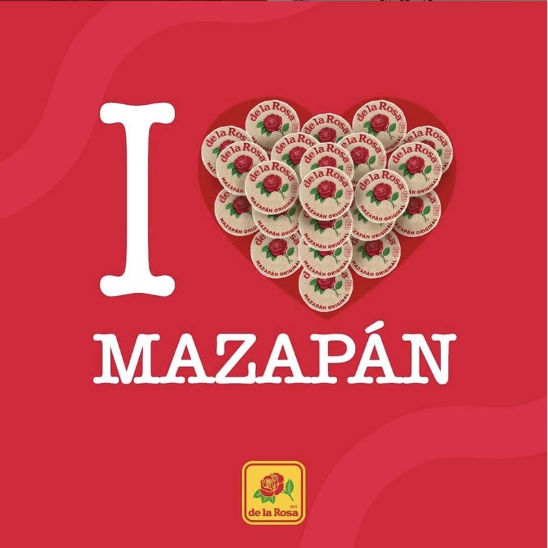 De La Rosa Mazapan, Marzipan Peanut Candy, 3 Small Boxes,