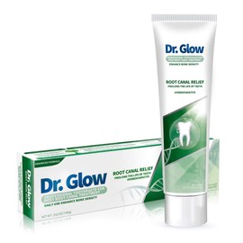Dr. Glow Toothpaste Repair Root Canal Discomforts, Avoid Root Canal Therapy Tooth Repair Hydroxyapatite Toothpaste, Teeth Care Sensitive Toothpaste for Adults Remineralizing Toothpaste Fluoride Free