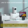 Mini Projector with Wifi and Bluetooth,Electric Focus 1080P 400ANSI Movie