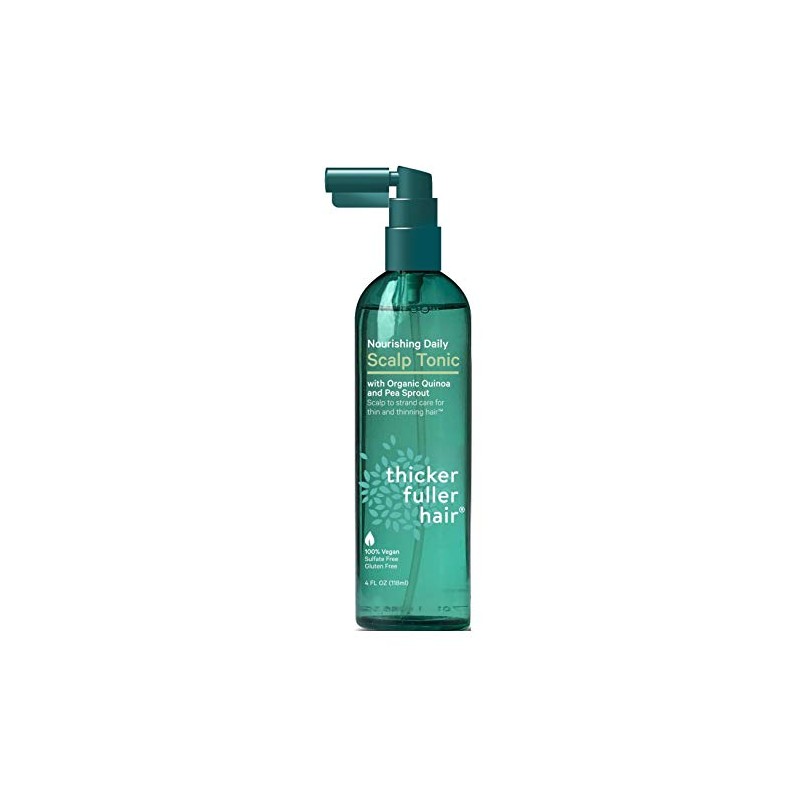 Thicker Fuller Hair Scalp Tonic Daily Nourishing 4 Ounce (2