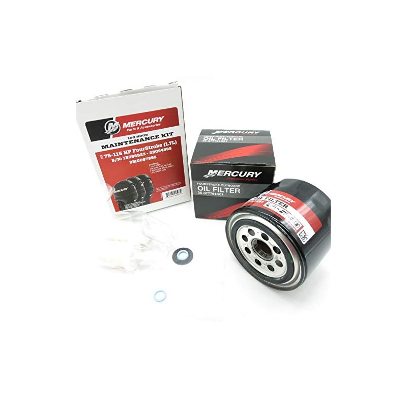 MERCURY OEM 100 Hr Maintenance Kit - 75-115HP FourStroke 1.7L