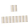 TEHAUX 150 Sets Earring Backs for Studs Gold Earring Bezel